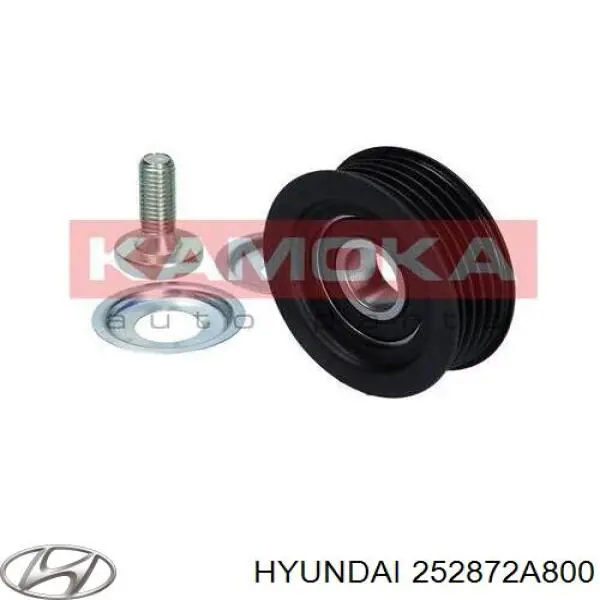 Ролик приводного ременя, паразитний Hyundai/Kia 252872A800 ціна, від 10.16 USD