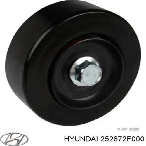 252872F000 Hyundai/Kia ролик ременя грм, паразитний