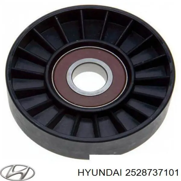 Ролик приводного ременя, паразитний 2528737101 Hyundai/Kia