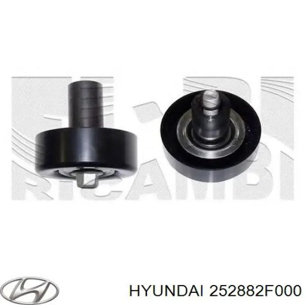 252882F000 Hyundai/Kia ролик приводного ременя, паразитний