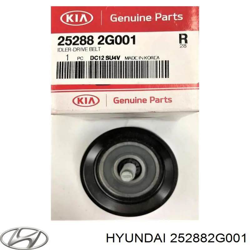 252882G001 Hyundai/Kia Ролик приводного ременя, паразитний
