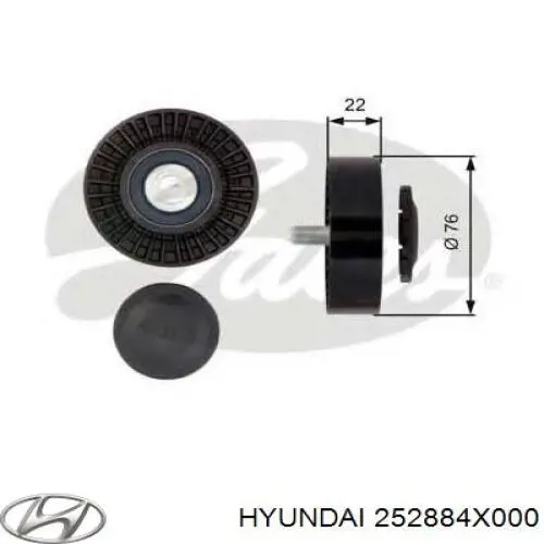  252884X000 Hyundai/Kia