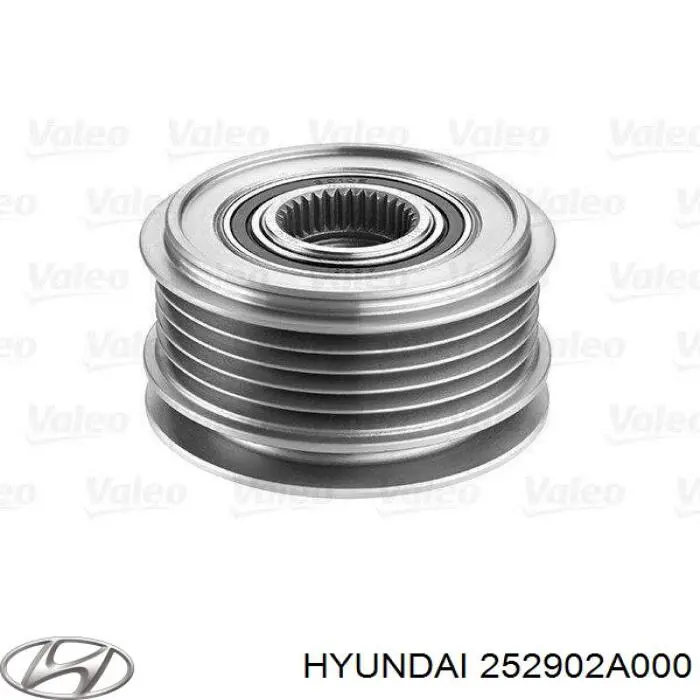 Інерційний шків Hyundai/Kia 252902A000 ціна, від 95.03 USD