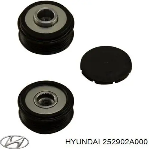 Купити 252902A000 Hyundai/Kia Шків генератора