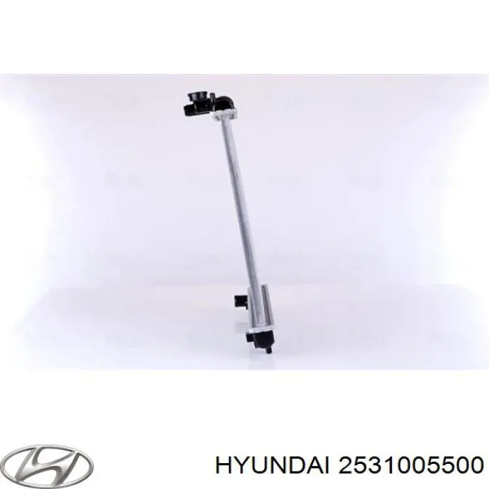 Радіатор основний Hyundai/Kia 2531005500 ціна, від 58.36 USD