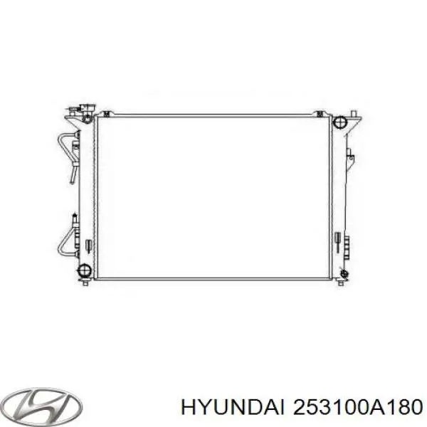 Радіатор 253100A180 Hyundai/Kia