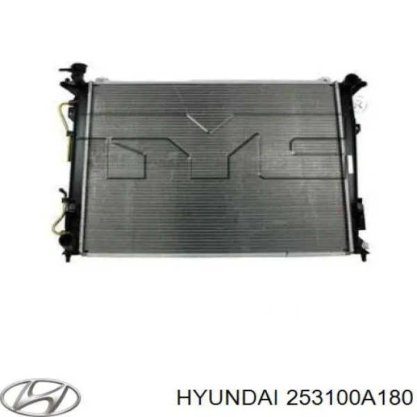253100A180 Hyundai/Kia радіатор охолодження двигуна