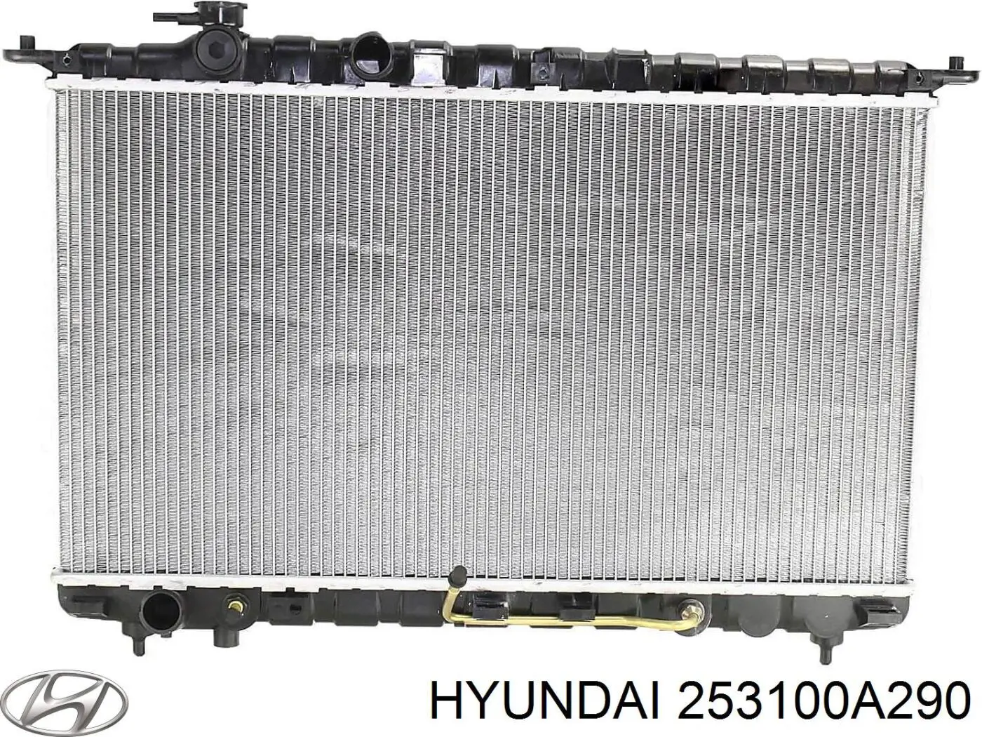 Радіатор охолодження двигуна на Hyundai Sonata 