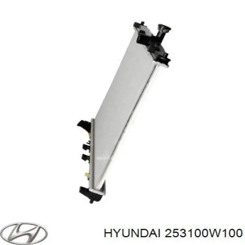 Купити 253102B751 Hyundai/Kia Радіатор двигуна
