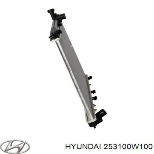 Радіатор 253102B751 Hyundai/Kia