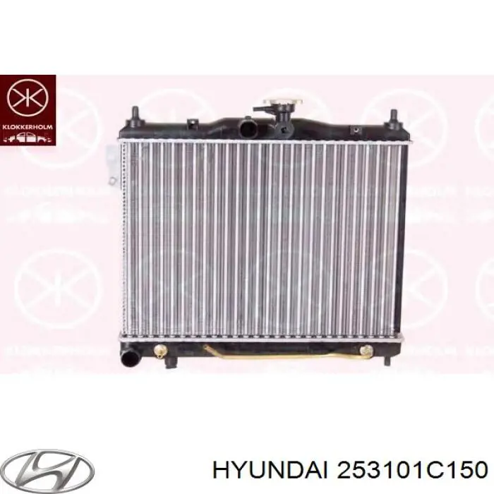 Купити 253101C150 Hyundai/Kia Радіатор двигуна