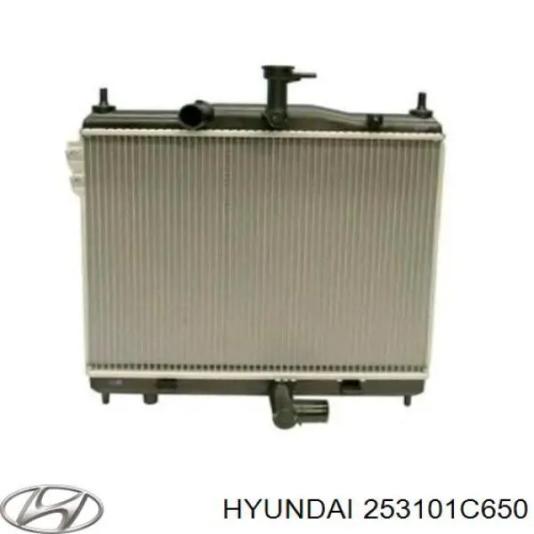 Купити 253101C650 Hyundai/Kia Радіатор двигуна