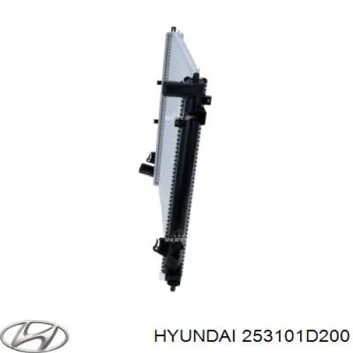 Купити 253101D200 Hyundai/Kia Радіатор двигуна