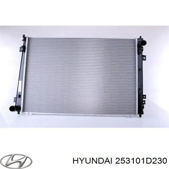 Радіатор основний Hyundai/Kia 253101D230 ціна, від 103.55 USD