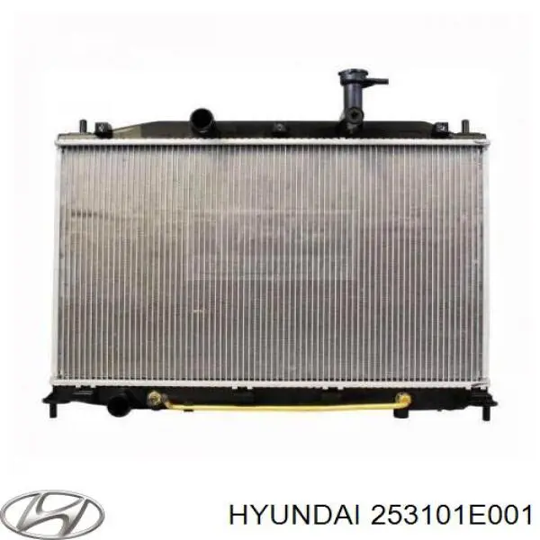Купити 253101E001 Hyundai/Kia Радіатор двигуна