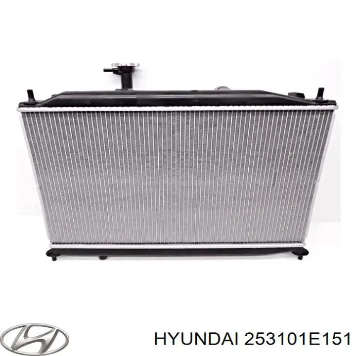 Радіатор основний Hyundai/Kia 253101E151 ціна, від 70.32 USD