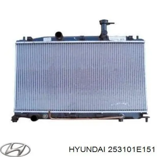 Купити 253101E151 Hyundai/Kia Радіатор двигуна