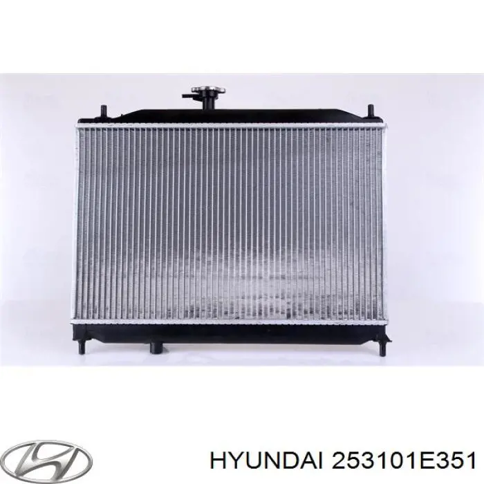 253101E351 Hyundai/Kia Радіатор охолодження двигуна