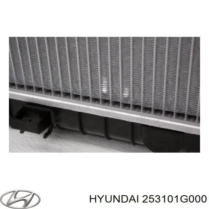 253101G000 Hyundai/Kia радіатор охолодження двигуна