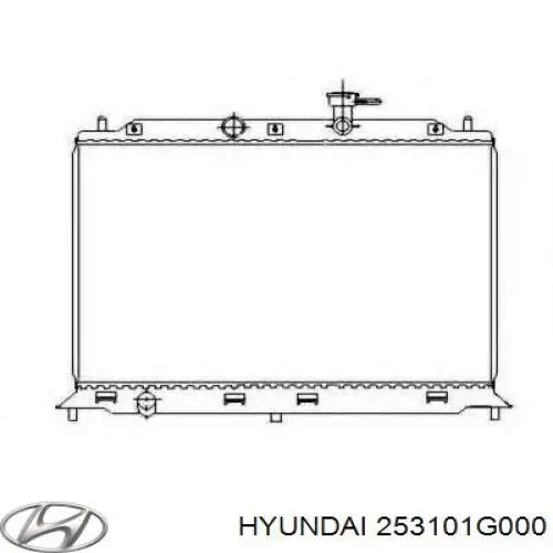 Купити 253101G000 Hyundai/Kia Радіатор двигуна