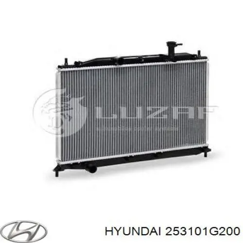 253101G200 Hyundai/Kia Радіатор охолодження двигуна