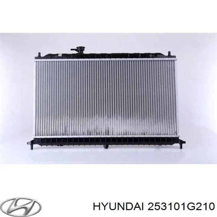253101G210 Hyundai/Kia Радіатор охолодження двигуна