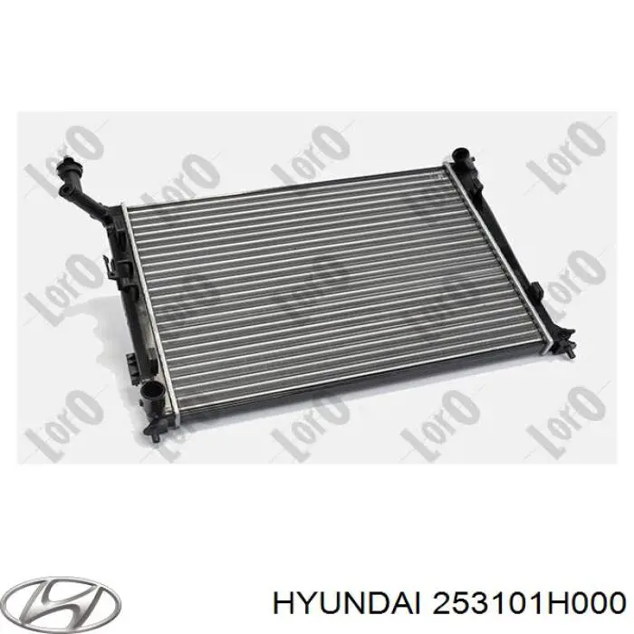 Купити 253101H000 Hyundai/Kia Радіатор двигуна
