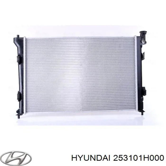 Радіатор охолодження Hyundai/Kia 253101H000