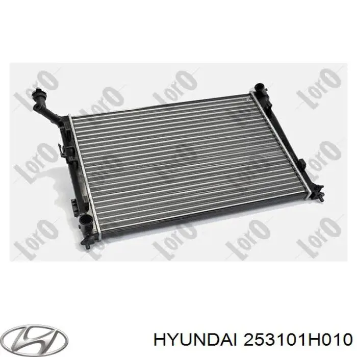 253101H010 Hyundai/Kia радіатор охолодження двигуна