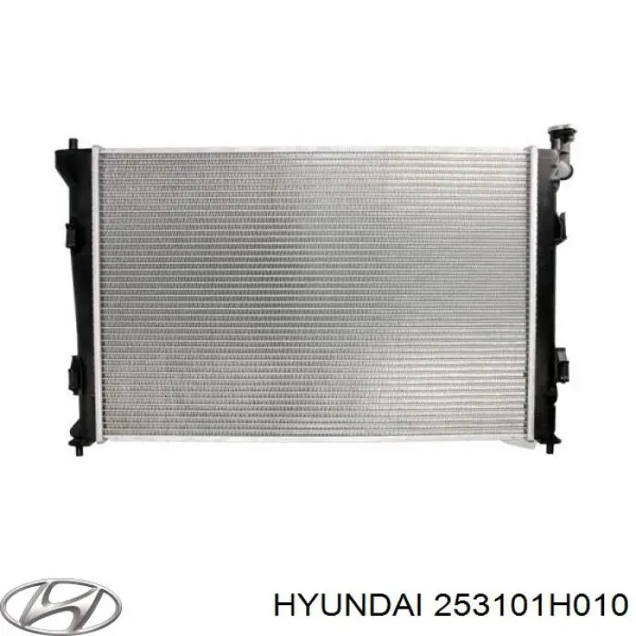Радіатор охолодження Hyundai/Kia 253101H010