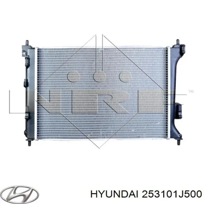 Купити 253101J500 Hyundai/Kia Радіатор двигуна