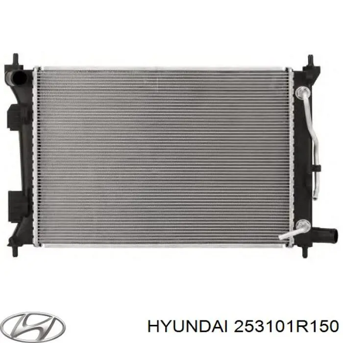 253101R150 Hyundai/Kia Радіатор охолодження двигуна