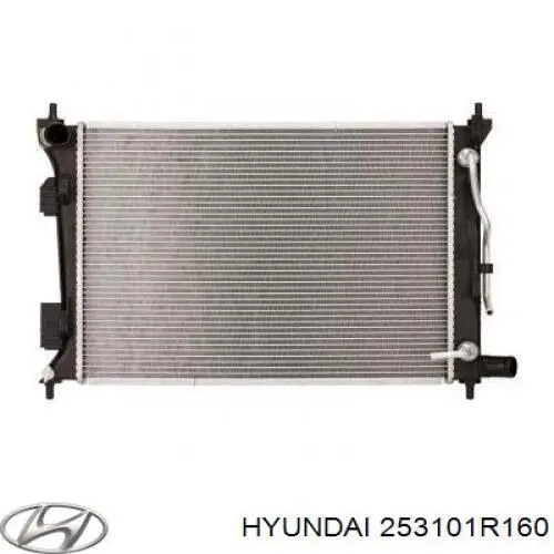 Радіатор основний Hyundai/Kia 253101R160 ціна, від 137.11 USD