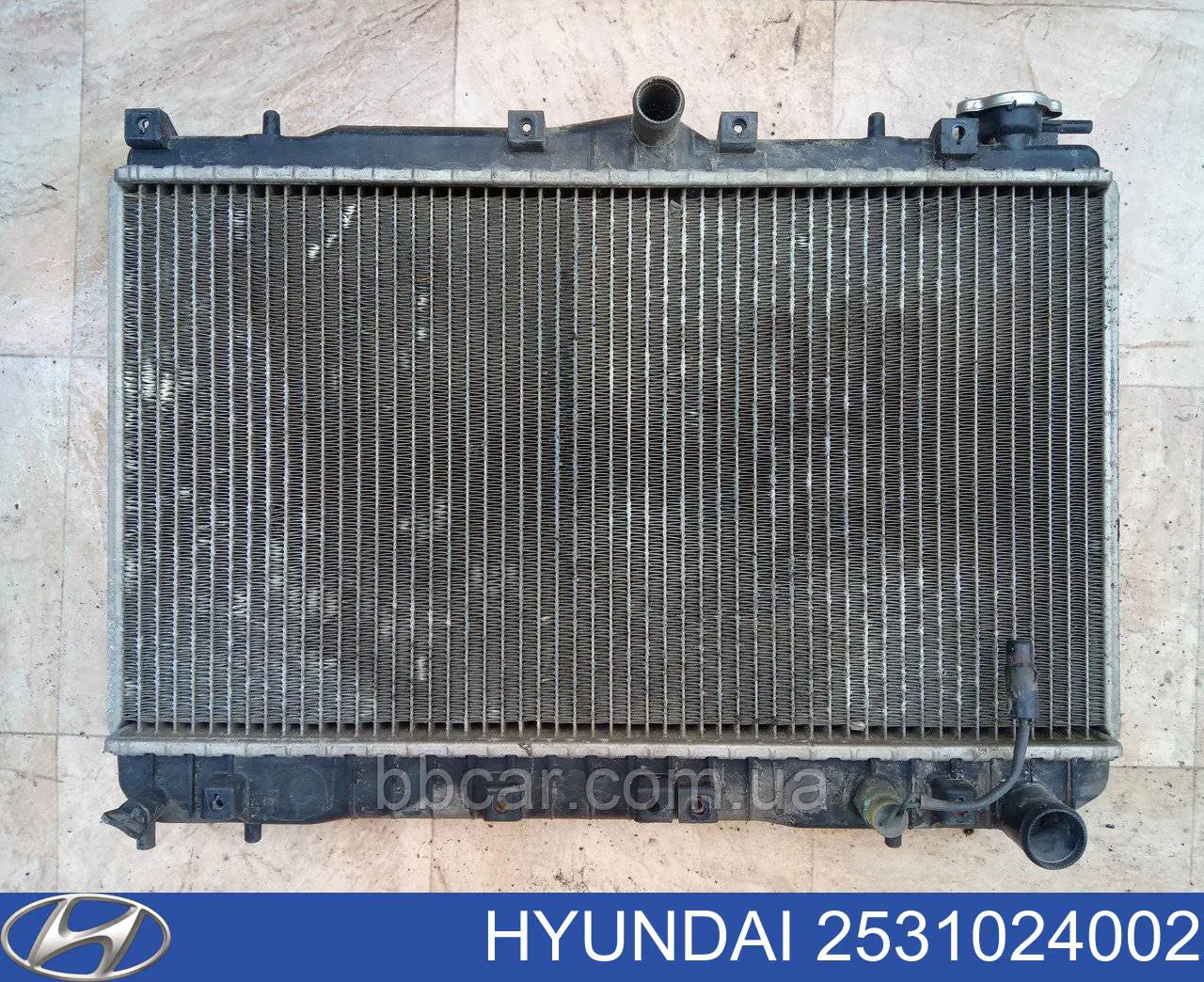 Радіатор основний Hyundai/Kia 2531024002 ціна, від 51.60 USD