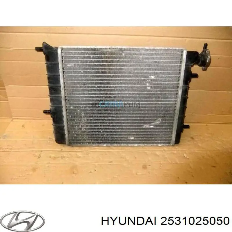 Купити 2531025050 Hyundai/Kia Радіатор двигуна