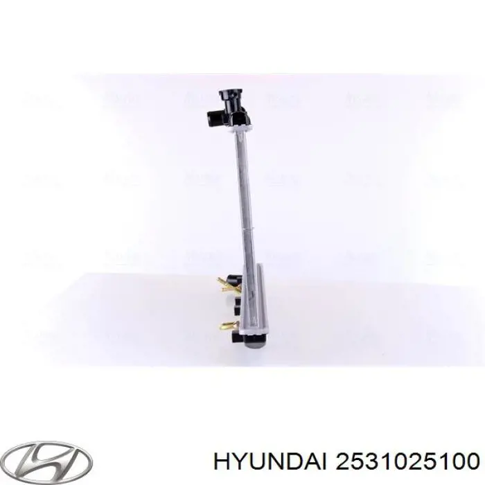 Купити 2531025100 Hyundai/Kia Радіатор двигуна