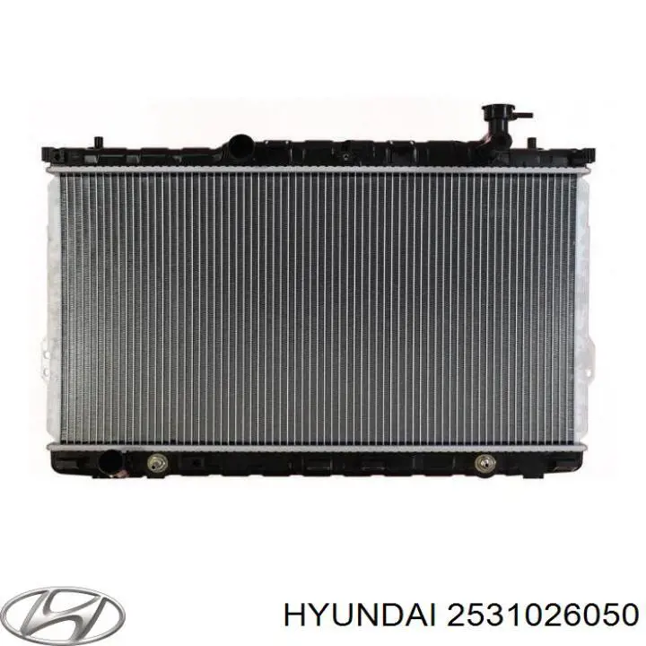 Радіатор основний Hyundai/Kia 2531026050 ціна, від 108.97 USD
