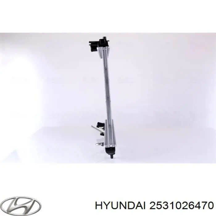 Купити 2531026470 Hyundai/Kia Радіатор двигуна