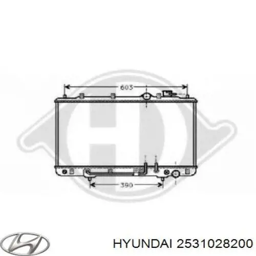 Купити Радіатор Hyundai Lantra I 