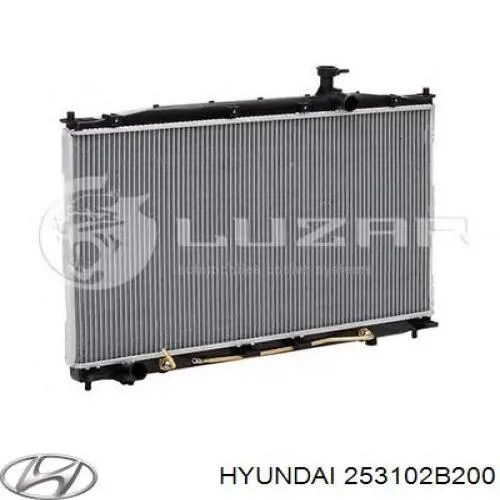 Радіатор основний Hyundai/Kia 253102B200 ціна, від 82.81 USD