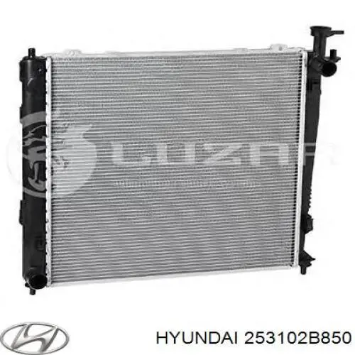 Радіатор основний Hyundai/Kia 253102B850 ціна, від 97.38 USD
