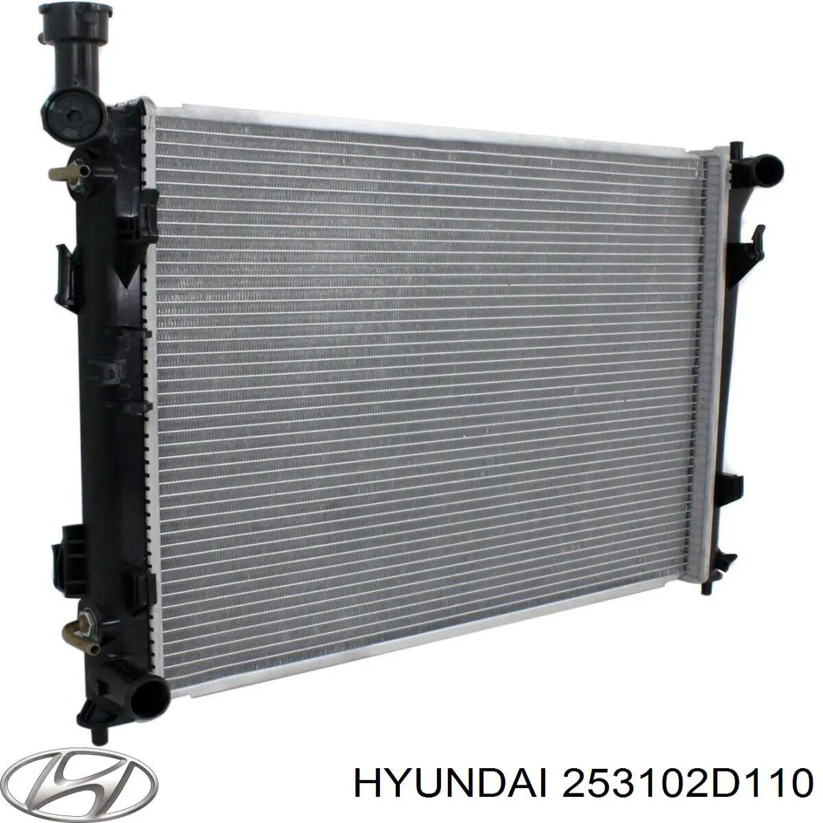 Купити 253102D110 Hyundai/Kia Радіатор двигуна