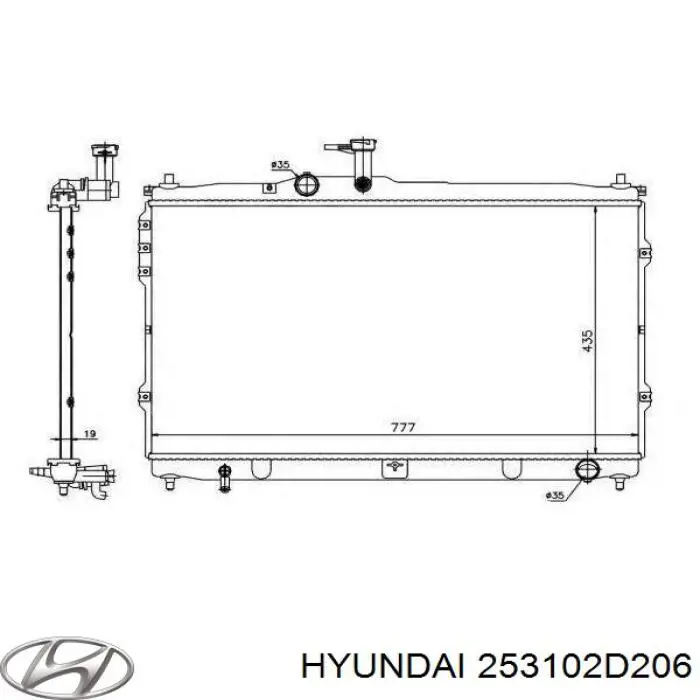  253102D206 Hyundai/Kia