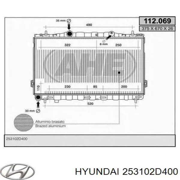  253102D400 Hyundai/Kia