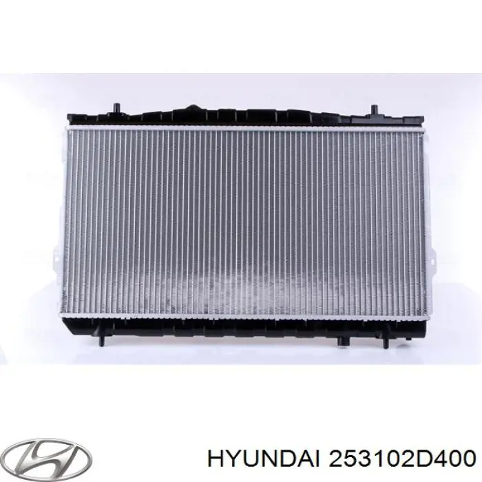 Радіатор основний Hyundai/Kia 253102D400 ціна, від 172.93 USD