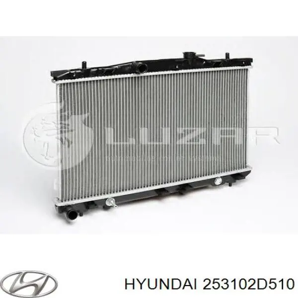 253102D510 Hyundai/Kia радіатор охолодження двигуна
