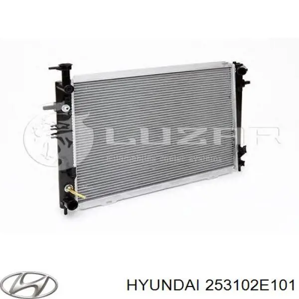 253102E101 Hyundai/Kia радіатор охолодження двигуна