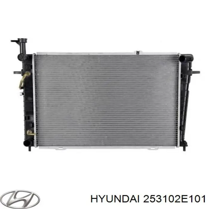 Радіатор основний Hyundai/Kia 253102E101 ціна, від 89.21 USD