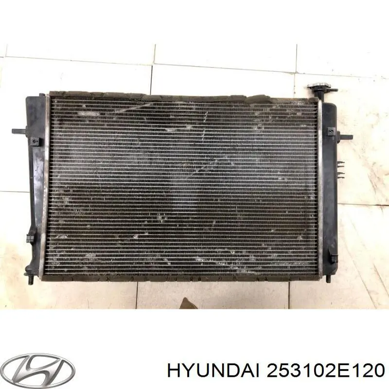 Купити 253102E120 Hyundai/Kia Радіатор двигуна