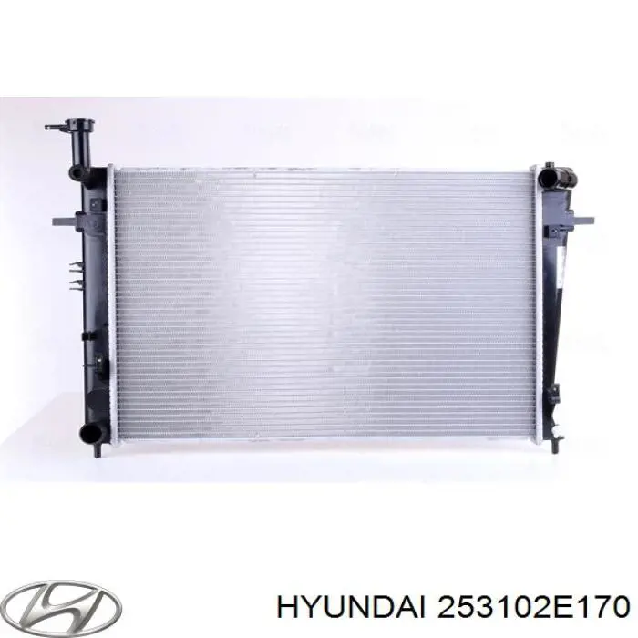 Радіатор основний Hyundai/Kia 253102E170 ціна, від 95.07 USD